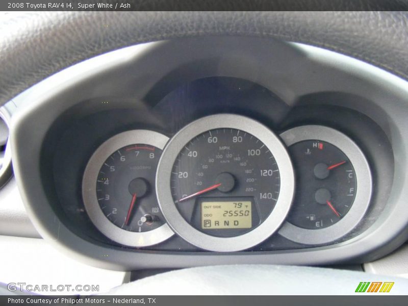 Super White / Ash 2008 Toyota RAV4 I4