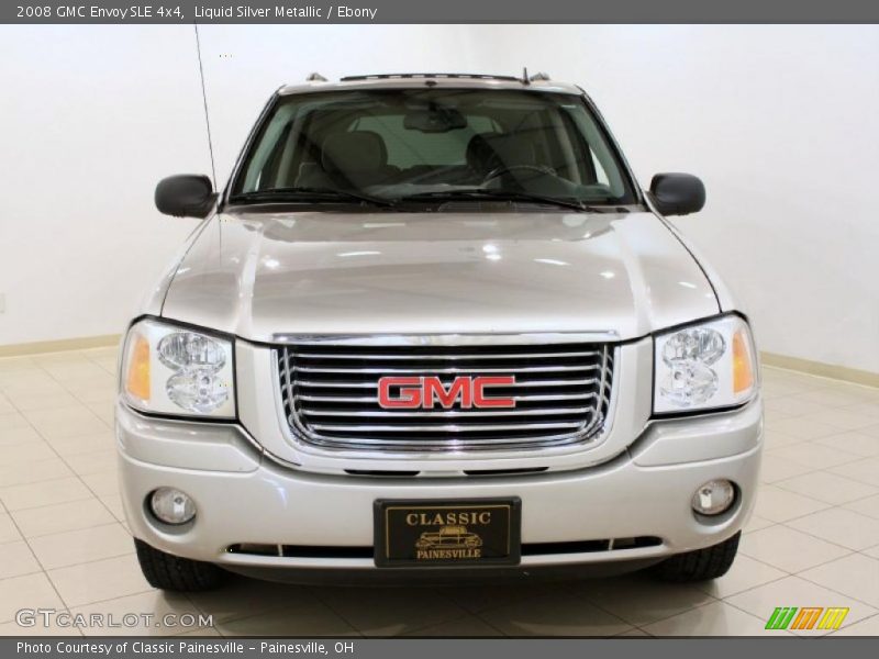 Liquid Silver Metallic / Ebony 2008 GMC Envoy SLE 4x4