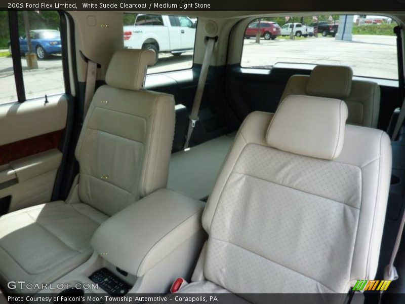 White Suede Clearcoat / Medium Light Stone 2009 Ford Flex Limited