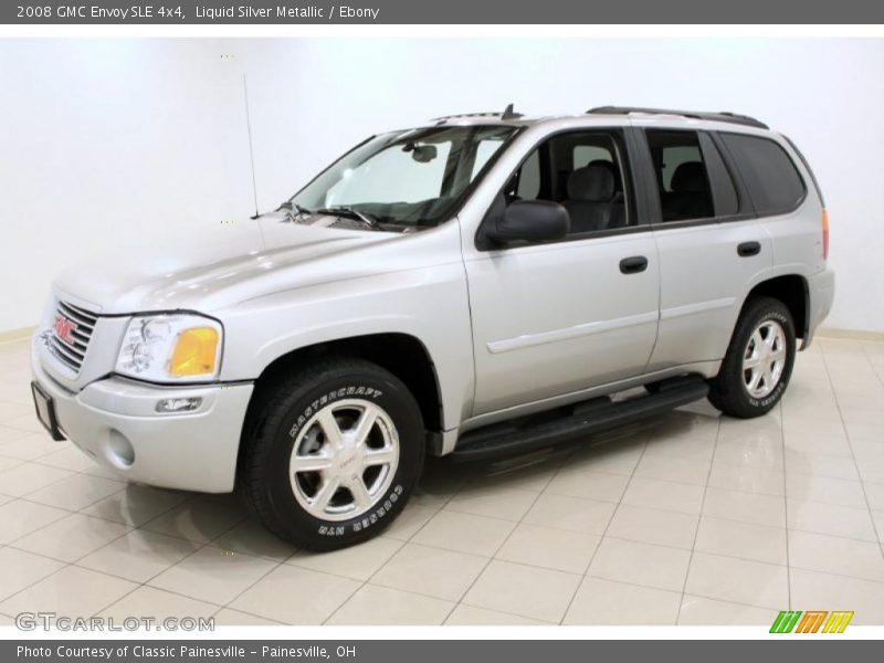 Liquid Silver Metallic / Ebony 2008 GMC Envoy SLE 4x4