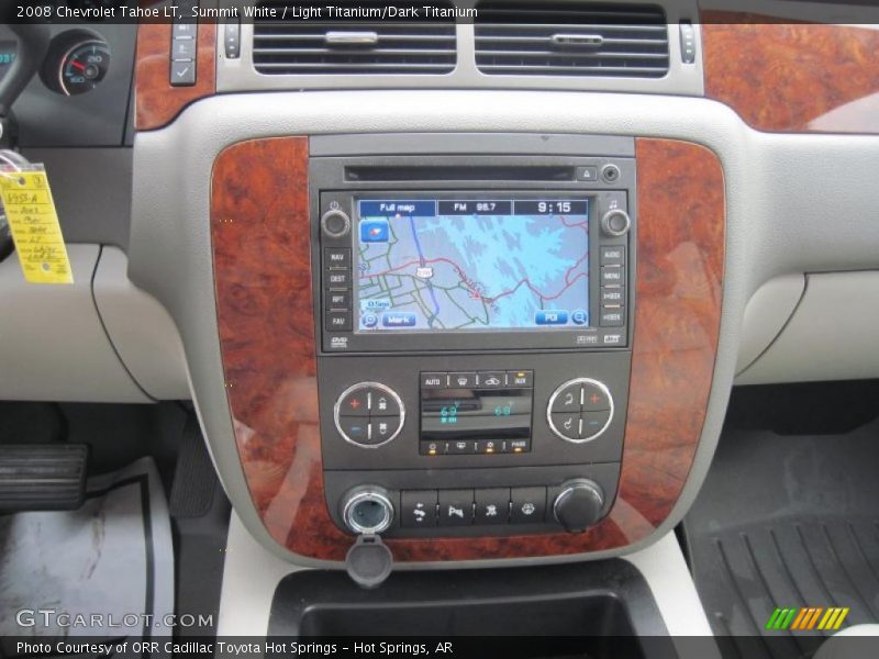Summit White / Light Titanium/Dark Titanium 2008 Chevrolet Tahoe LT