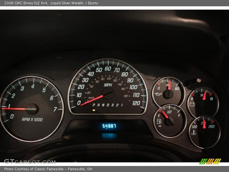 Liquid Silver Metallic / Ebony 2008 GMC Envoy SLE 4x4