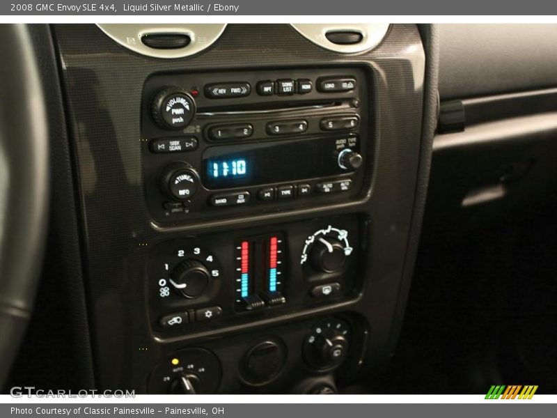 Liquid Silver Metallic / Ebony 2008 GMC Envoy SLE 4x4