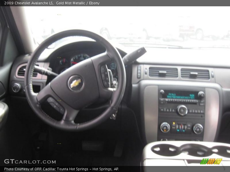 Gold Mist Metallic / Ebony 2009 Chevrolet Avalanche LS