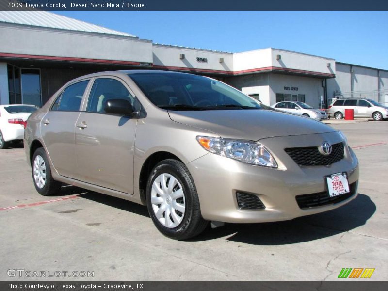 Desert Sand Mica / Bisque 2009 Toyota Corolla