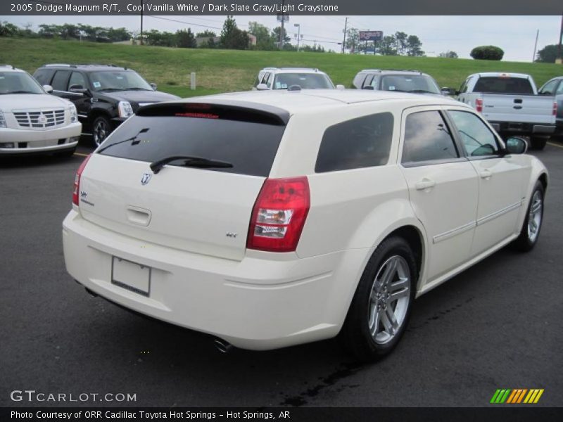 Cool Vanilla White / Dark Slate Gray/Light Graystone 2005 Dodge Magnum R/T