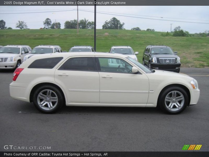 Cool Vanilla White / Dark Slate Gray/Light Graystone 2005 Dodge Magnum R/T
