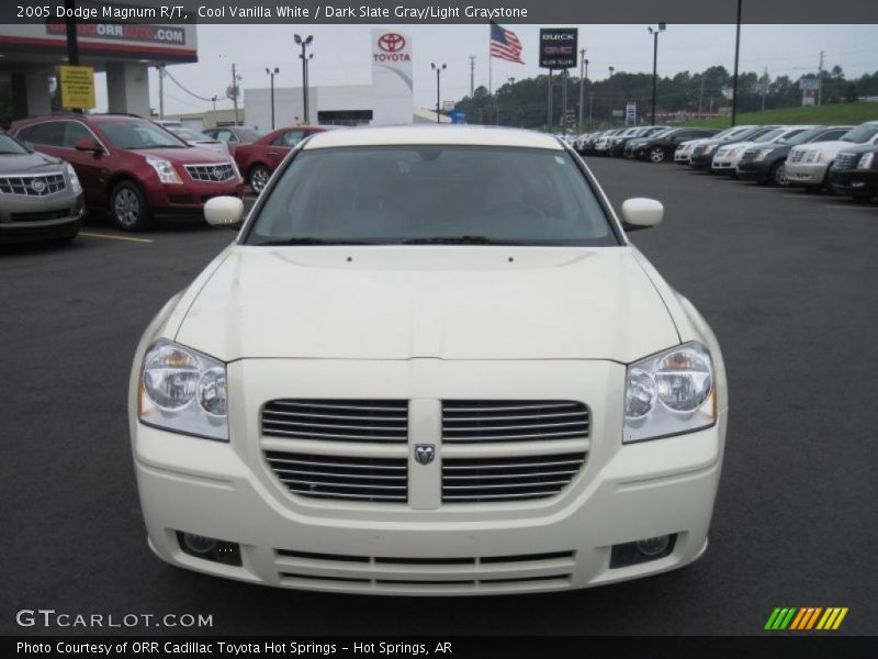 Cool Vanilla White / Dark Slate Gray/Light Graystone 2005 Dodge Magnum R/T