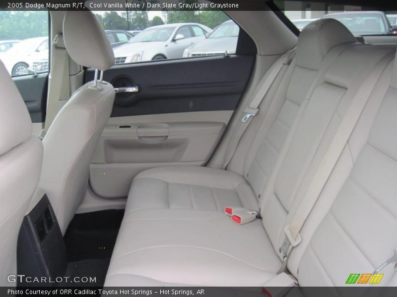 Cool Vanilla White / Dark Slate Gray/Light Graystone 2005 Dodge Magnum R/T