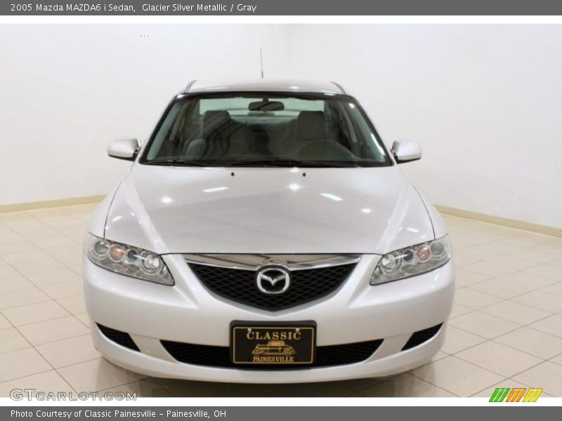 Glacier Silver Metallic / Gray 2005 Mazda MAZDA6 i Sedan