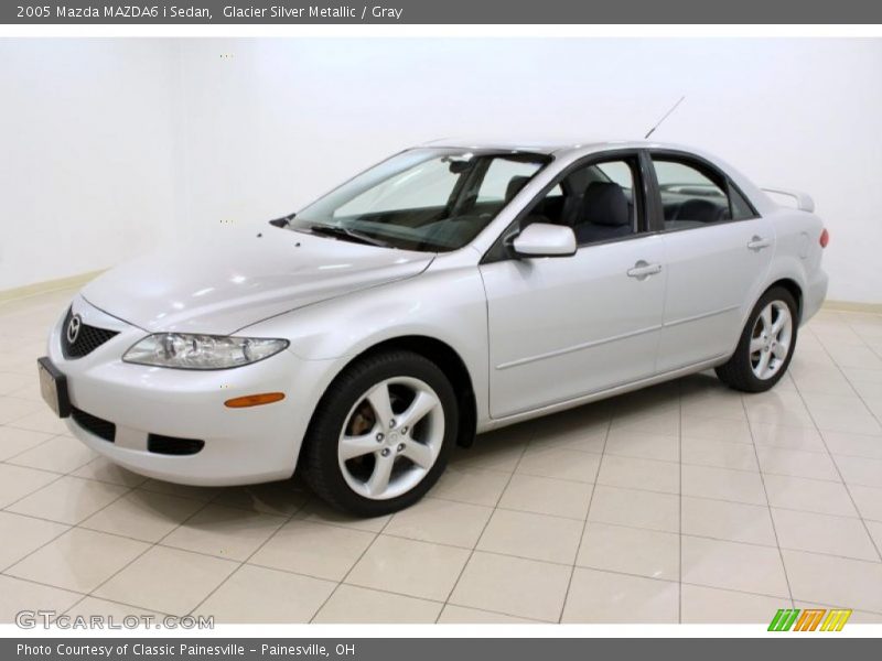 Glacier Silver Metallic / Gray 2005 Mazda MAZDA6 i Sedan