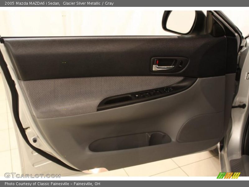 Glacier Silver Metallic / Gray 2005 Mazda MAZDA6 i Sedan
