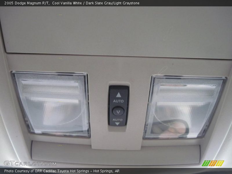 Cool Vanilla White / Dark Slate Gray/Light Graystone 2005 Dodge Magnum R/T