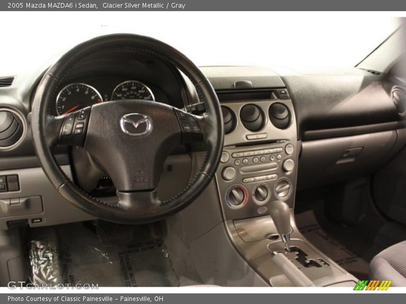 Glacier Silver Metallic / Gray 2005 Mazda MAZDA6 i Sedan