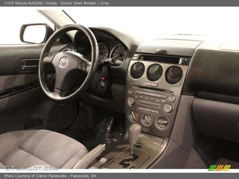 Glacier Silver Metallic / Gray 2005 Mazda MAZDA6 i Sedan