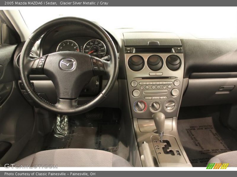 Glacier Silver Metallic / Gray 2005 Mazda MAZDA6 i Sedan