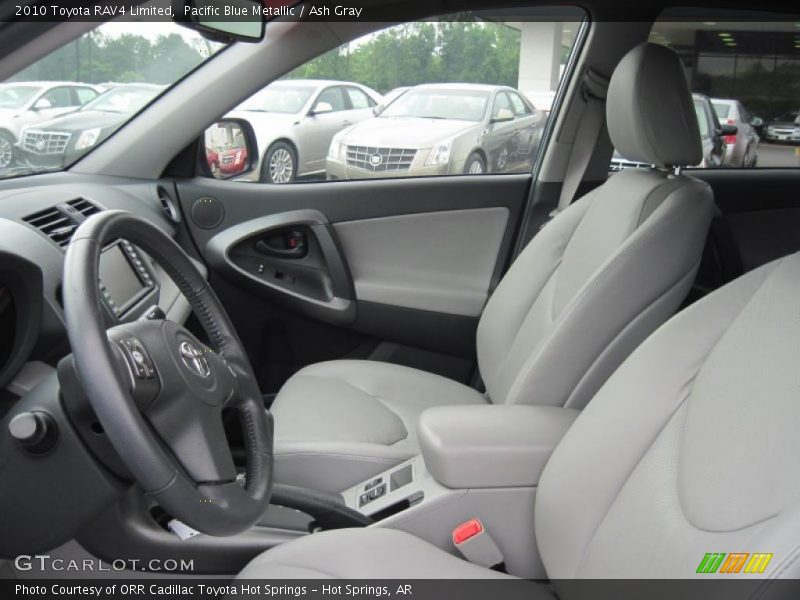  2010 RAV4 Limited Ash Gray Interior