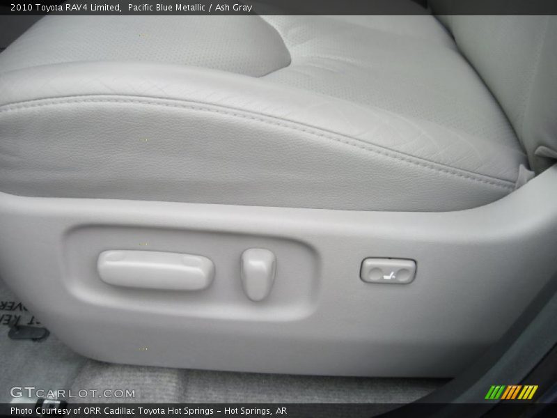 Pacific Blue Metallic / Ash Gray 2010 Toyota RAV4 Limited