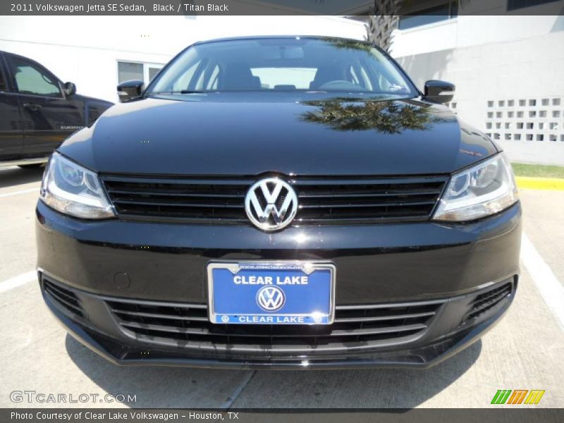 Black / Titan Black 2011 Volkswagen Jetta SE Sedan