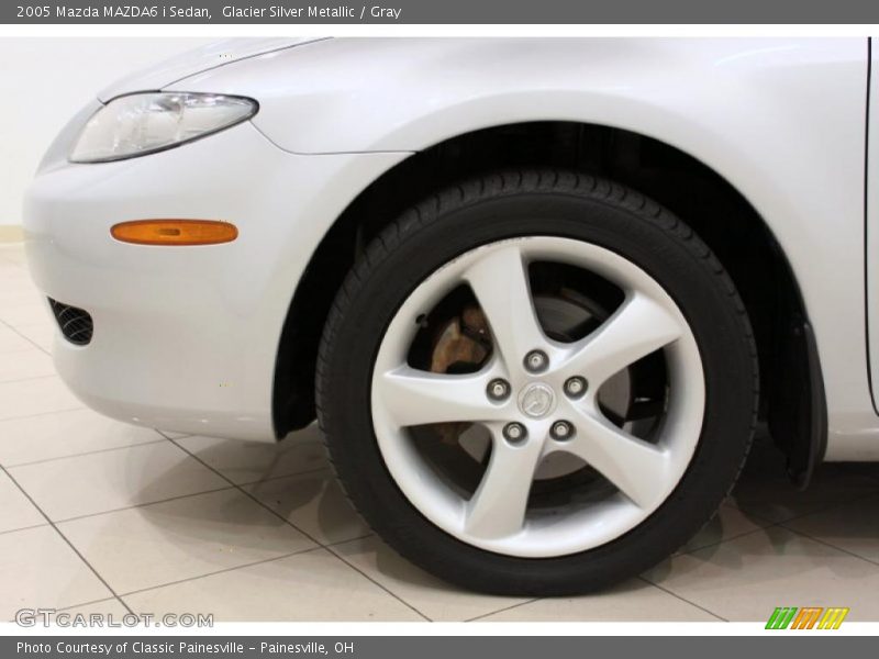 Glacier Silver Metallic / Gray 2005 Mazda MAZDA6 i Sedan
