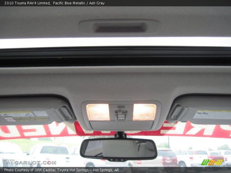 Pacific Blue Metallic / Ash Gray 2010 Toyota RAV4 Limited