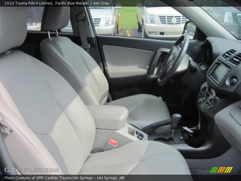 Pacific Blue Metallic / Ash Gray 2010 Toyota RAV4 Limited