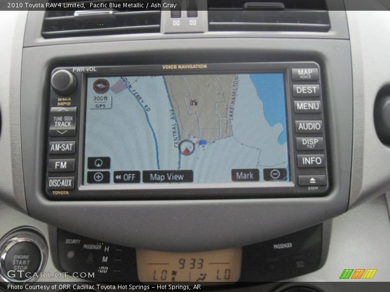 Navigation of 2010 RAV4 Limited