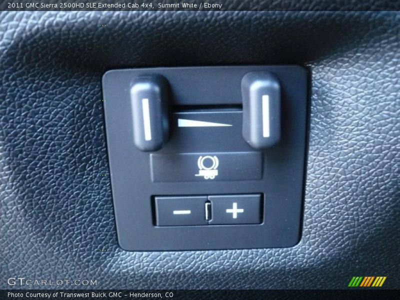 Summit White / Ebony 2011 GMC Sierra 2500HD SLE Extended Cab 4x4