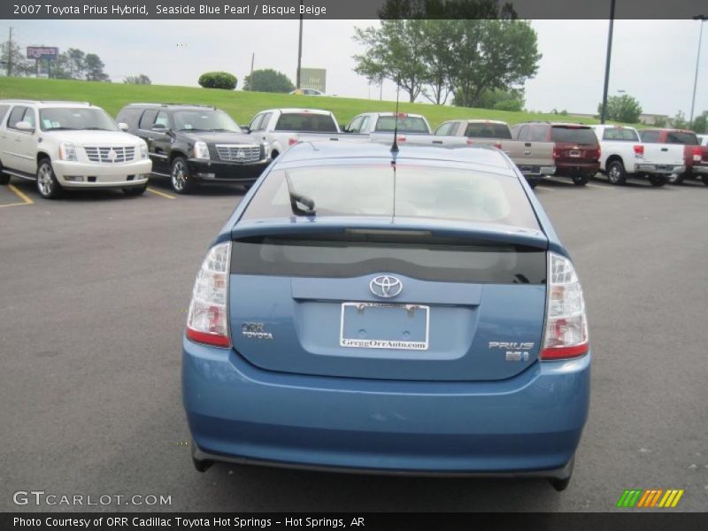 Seaside Blue Pearl / Bisque Beige 2007 Toyota Prius Hybrid