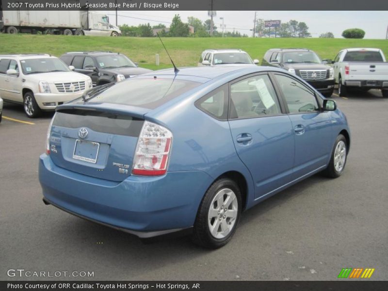Seaside Blue Pearl / Bisque Beige 2007 Toyota Prius Hybrid