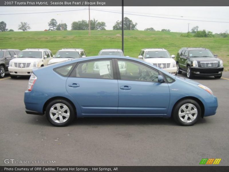 Seaside Blue Pearl / Bisque Beige 2007 Toyota Prius Hybrid