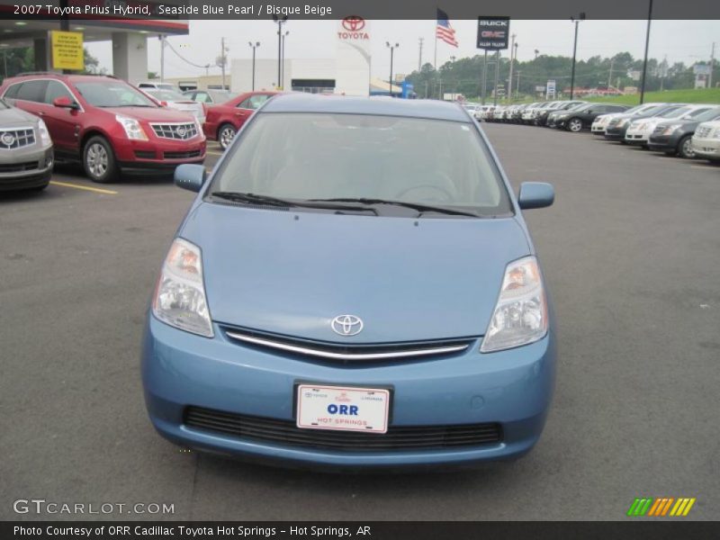 Seaside Blue Pearl / Bisque Beige 2007 Toyota Prius Hybrid