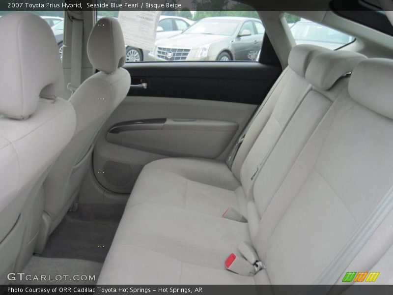 Seaside Blue Pearl / Bisque Beige 2007 Toyota Prius Hybrid