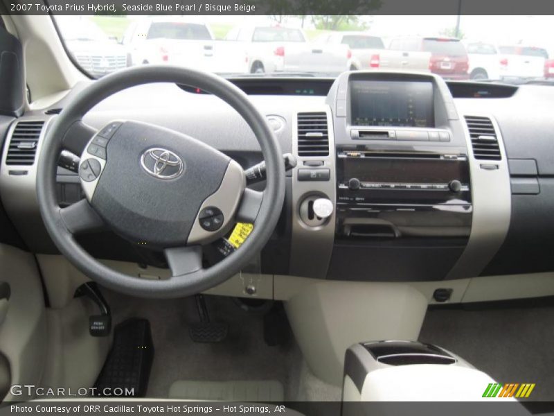 Seaside Blue Pearl / Bisque Beige 2007 Toyota Prius Hybrid