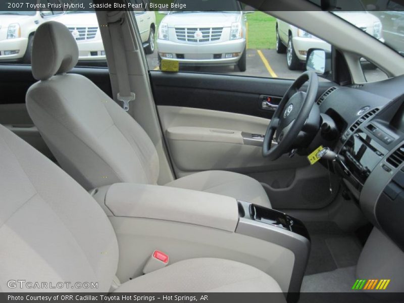 Seaside Blue Pearl / Bisque Beige 2007 Toyota Prius Hybrid