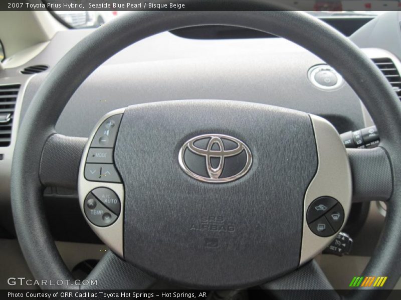 Seaside Blue Pearl / Bisque Beige 2007 Toyota Prius Hybrid