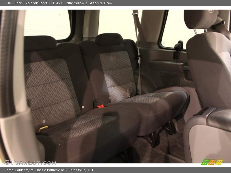 Zinc Yellow / Graphite Grey 2003 Ford Explorer Sport XLT 4x4