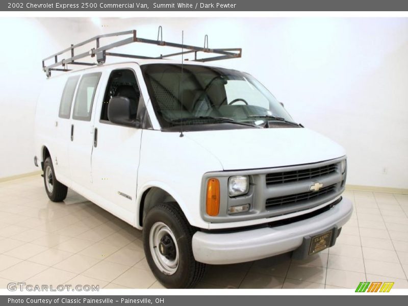 Summit White / Dark Pewter 2002 Chevrolet Express 2500 Commercial Van