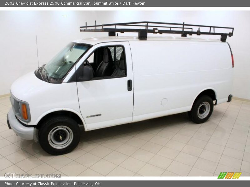 Summit White / Dark Pewter 2002 Chevrolet Express 2500 Commercial Van