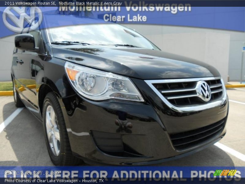 Nocturne Black Metallic / Aero Gray 2011 Volkswagen Routan SE