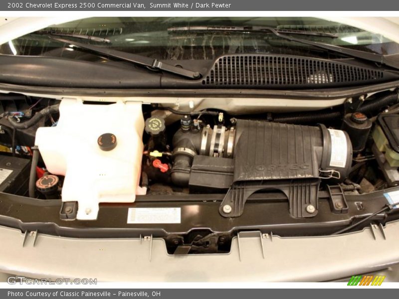 Summit White / Dark Pewter 2002 Chevrolet Express 2500 Commercial Van