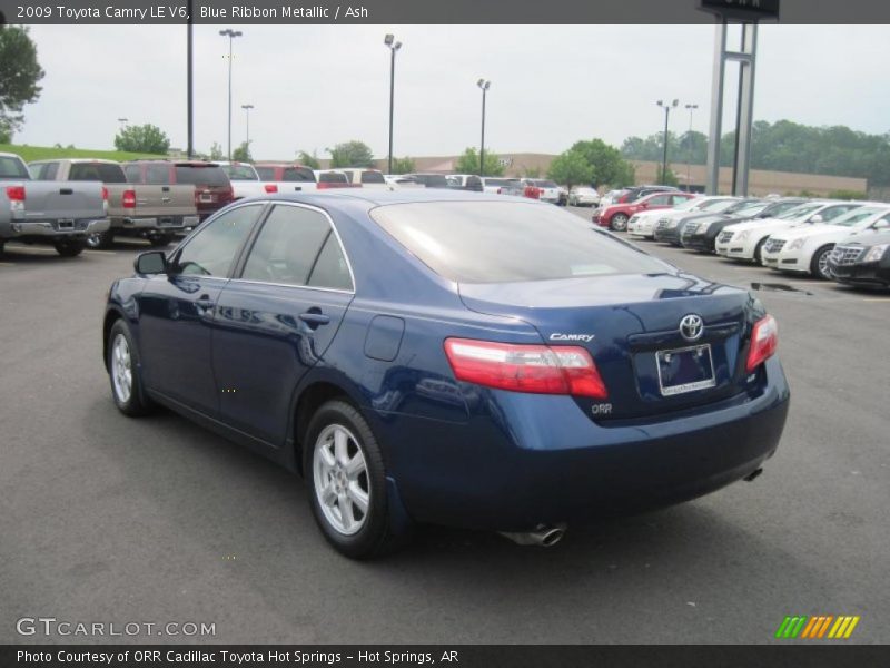 Blue Ribbon Metallic / Ash 2009 Toyota Camry LE V6