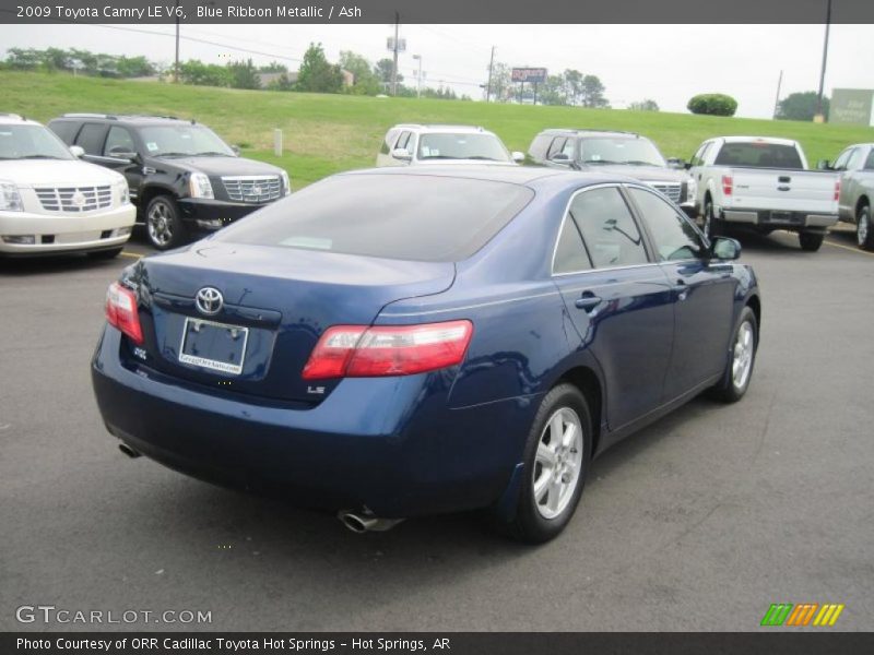 Blue Ribbon Metallic / Ash 2009 Toyota Camry LE V6