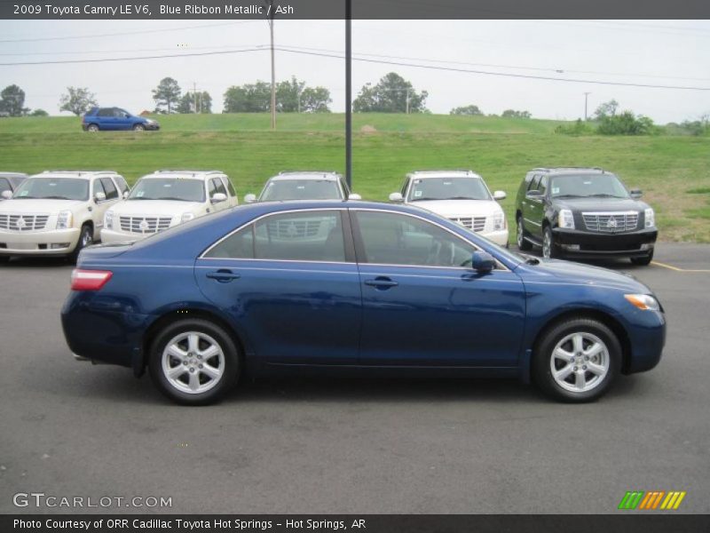 Blue Ribbon Metallic / Ash 2009 Toyota Camry LE V6