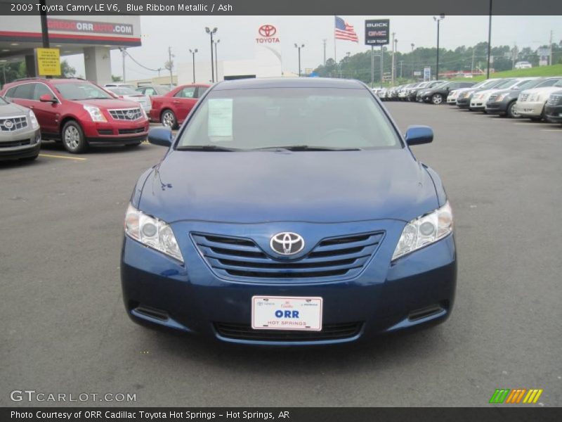 Blue Ribbon Metallic / Ash 2009 Toyota Camry LE V6