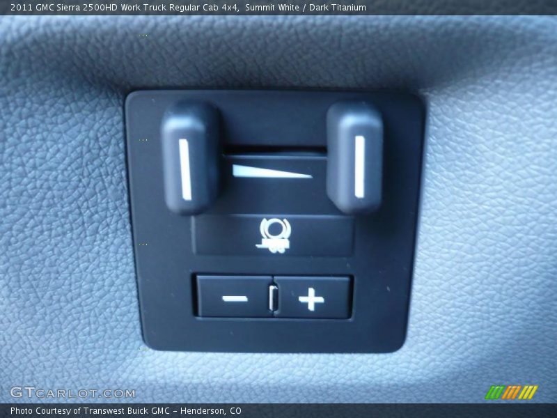 Summit White / Dark Titanium 2011 GMC Sierra 2500HD Work Truck Regular Cab 4x4