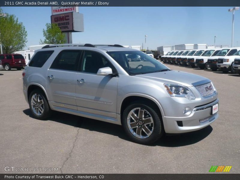  2011 Acadia Denali AWD Quicksilver Metallic