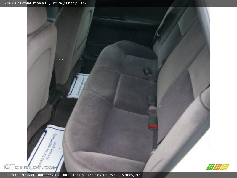 White / Ebony Black 2007 Chevrolet Impala LT
