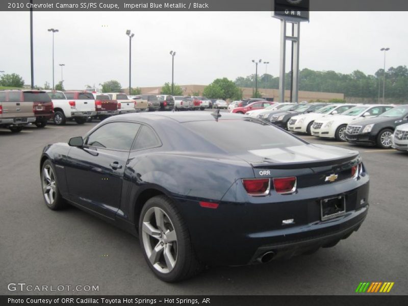 Imperial Blue Metallic / Black 2010 Chevrolet Camaro SS/RS Coupe