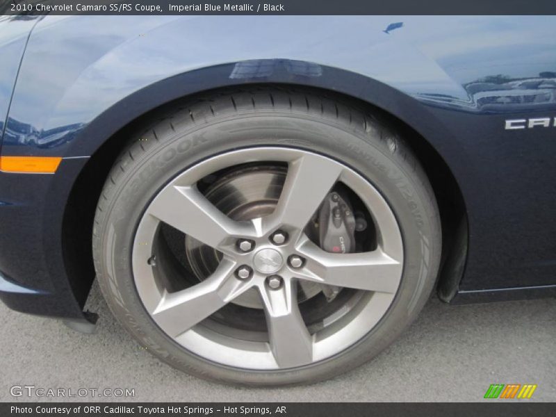 Imperial Blue Metallic / Black 2010 Chevrolet Camaro SS/RS Coupe